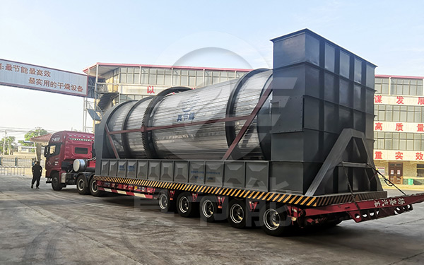 生活污泥干燥設備運輸發(fā)貨