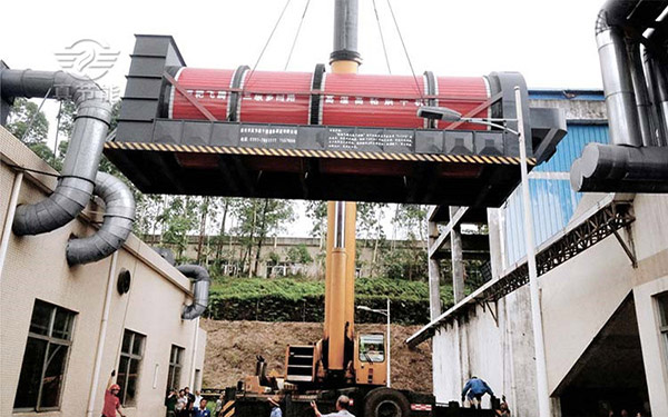 滾筒污泥干燥機(jī)吊裝 滾筒污泥干燥機(jī)吊裝